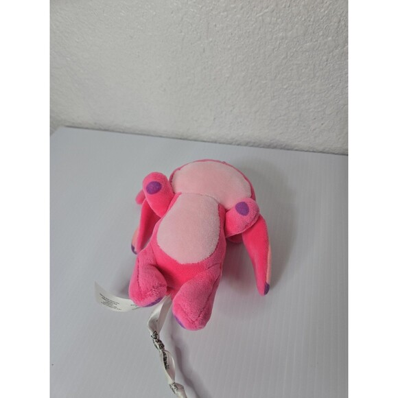 Disney Lilo & Stitch Angel Pink Plush Mini Sleeping Pose Small Stuffed Plushie - Picture 4 of 6